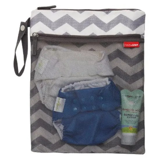 Skip Hop Grab and Go Wet/Dry Bag - Chevron image {2}