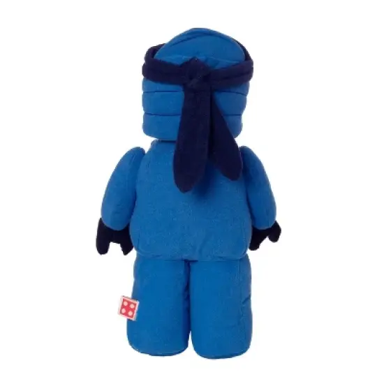 Manhattan Toy Company LEGO&reg; NINJAGO&reg; Jay Ninja Warrior 13" Plush Character image {1}