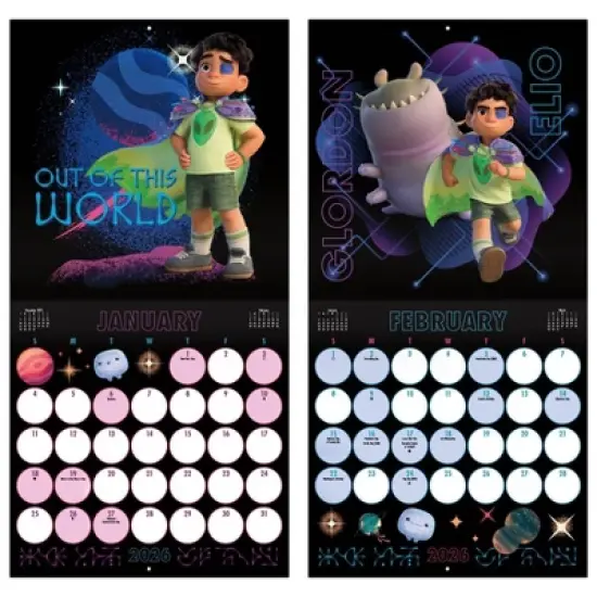 Disney 2026 Elio 12"x12" Wall Calendar image {5}
