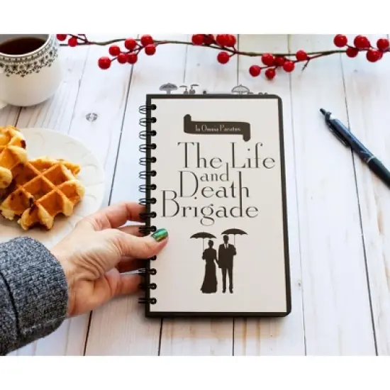 Silver Buffalo Gilmore Girls Life and Death Brigade 5-Tab Spiral Notebook With 75 Sheets image {7}