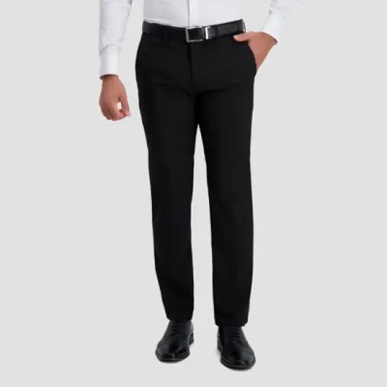 Haggar H26 Men's Premium Stretch Straight Fit Trousers image {6}