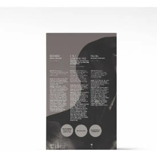 BEVEL Men's Skin Care Kit - Face Wash with Tea Tree Oil, Exfoliating Pads and Face Moisturizer - 10 fl oz/3pk image {2}