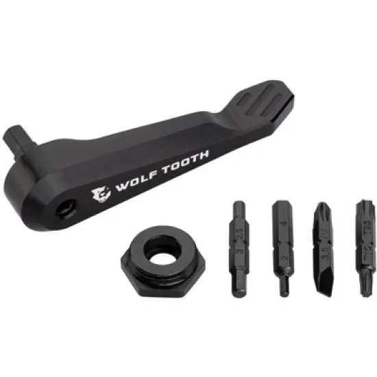 Wolf Tooth Axe Handle Multi-Tool - Black Minimalist, Lightweight image {1}