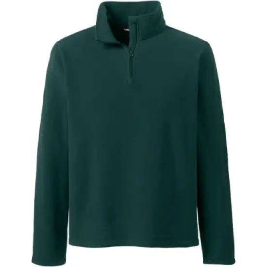 School Uniform Young Men's Lightweight Fleece Quarter Zip Pullover image {4}