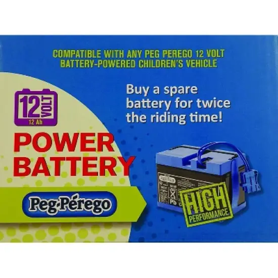 Peg Perego 12 Volt Rechargeable Battery image {5}