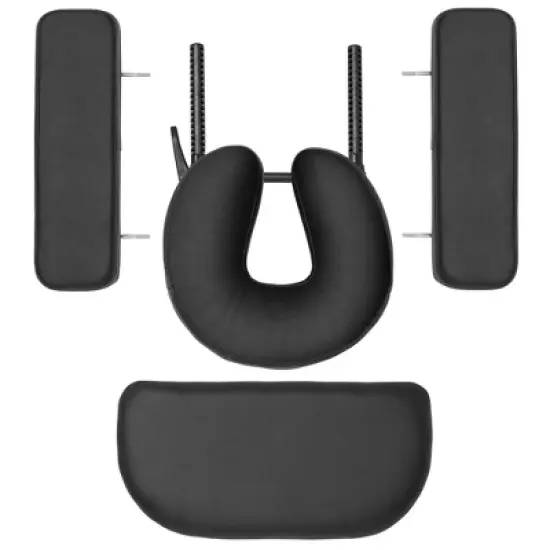 Saloniture Professional Portable Lightweight Tri-Fold Massage Table with Aluminum Legs image {4}