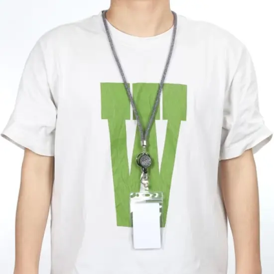 Unique Bargains Crystal ID Card Bling Keychain Lanyards with Metal Clasps image {4}