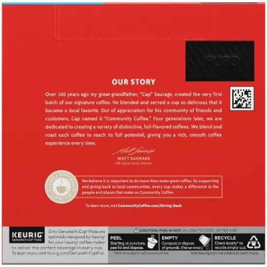 Community Breakfast Blend Coffee Pods - 48ct/18.1oz image {1}