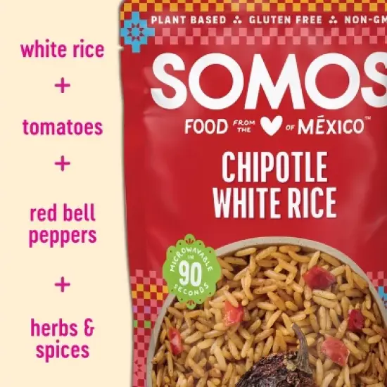 Somos Chipotle White Rice - 8.8oz image {4}
