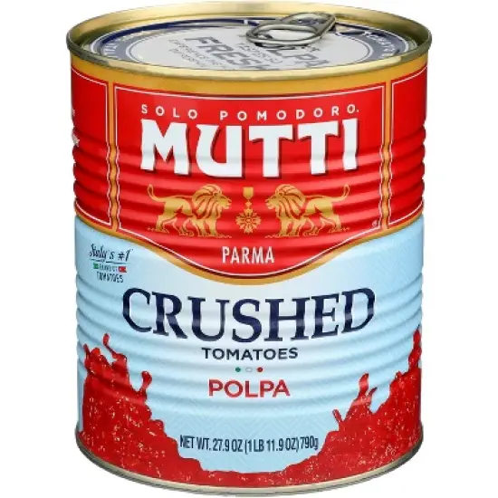 Mutti Crushed Tomatoes - Case of 6 - 27.9 oz image {1}