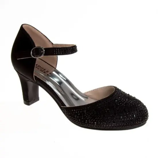 Badgley Mischka Girls' Wedding Shoes - Perfect for Parties, Weddings, and Special Occasions (Little Kid/ Big Kids) image {7}