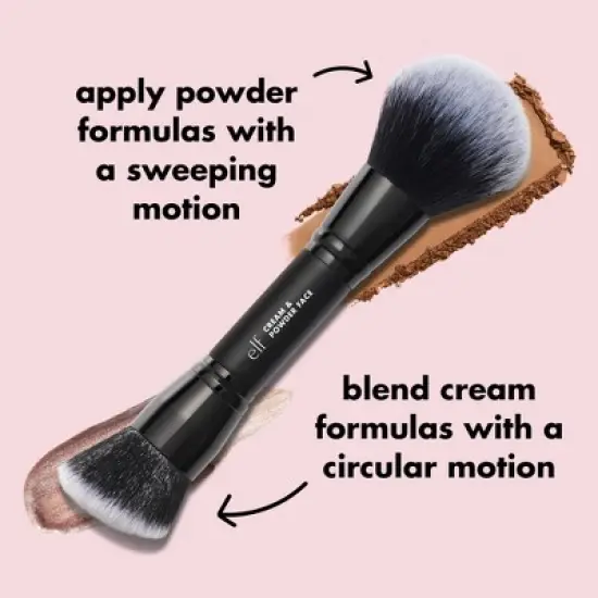 e.l.f. Cream & Powder Makeup Face Brush image {4}