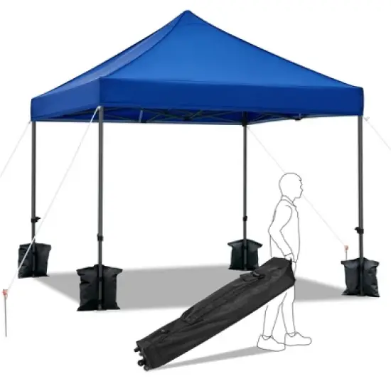 Yaheetech Pop-up Waterproof Canopy 10'x10' image {10}