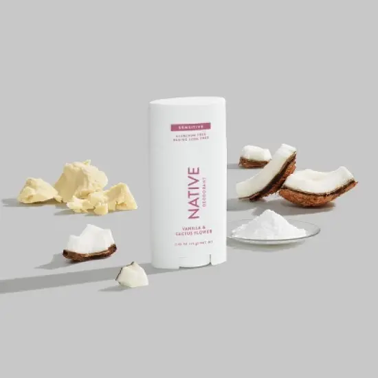 Native Sensitive Skin Deodorant - Vanilla & Cactus Flower - 2.65oz image {3}