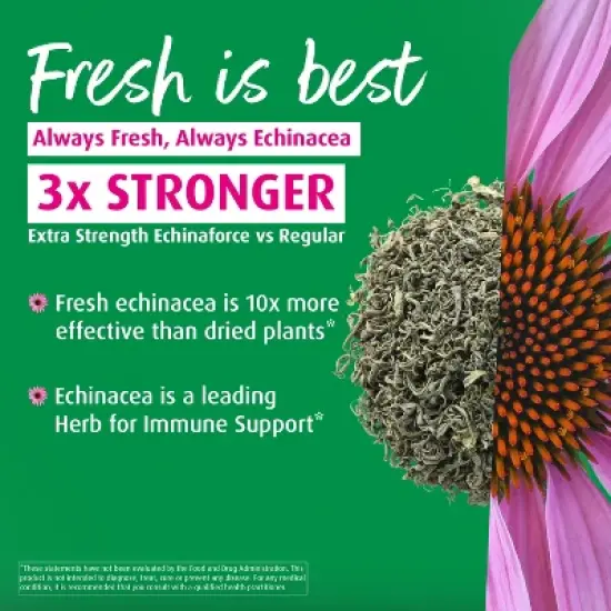 A. Vogel Echinaforce Echinacea Tablets &ndash; Fresh Organic Formula &ndash; 3X Stronger Herbal Supplement &ndash; Daily Immune Support &ndash; Non-GMO image {2}