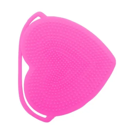Unique Bargains Silicone Facial Cleansing Brush with Suction Cup 3.35"x2.95"x0.51" 1 Pc image {8}