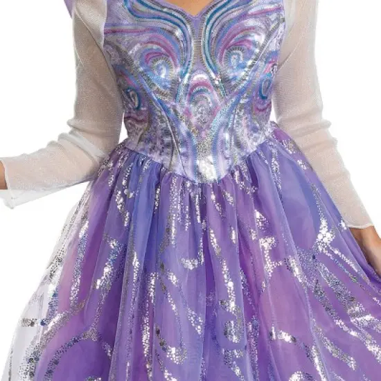 NBCUniversal Women's Wicked the Musical Glinda Upland "For Good" Deluxe Costume Dress Lavender image {4}
