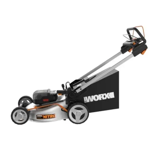 Worx Nitro WG753 40V Power Share PRO 21" Cordless Self-Propelled Lawn Mower image {5}