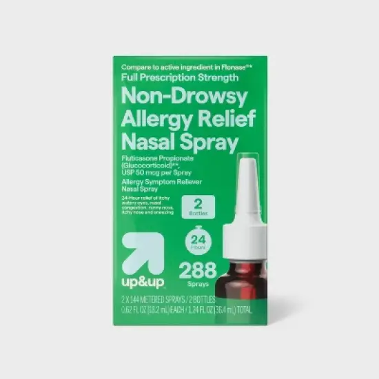 Fluticasone Propionate Allergy Relief Nasal Spray - up&up&trade; image {9}
