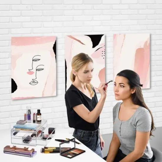 Sorbus Stackable Acrylic Drawers - Perfect for Organizing Makeup Palettes, Hair Accessories, Cosmetics & more image {1}