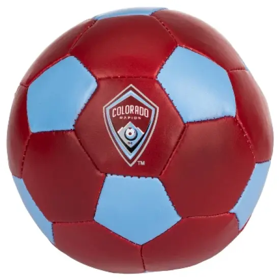 MLS Colorado Rapids Size 5 Soft Sports Ball: All-Purpose Soccer image {3}