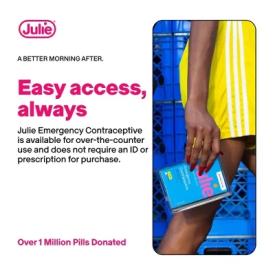 Julie Emergency Single Contraceptive Tablet image {4}