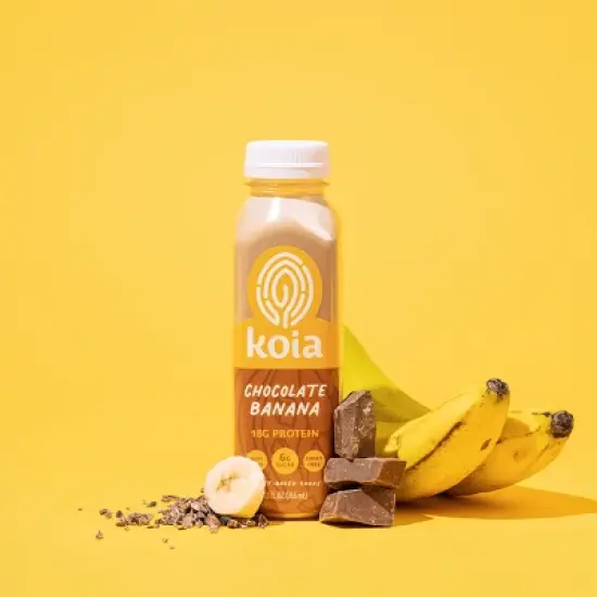 Koia Chocolate Banana Plant Powered Nutrition Shake - 12 fl oz image {6}