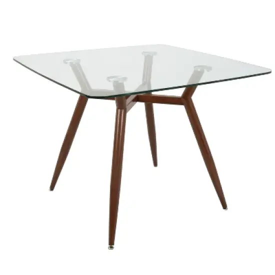 Clara Mid Century Modern Square Dining Table - LumiSource image {6}