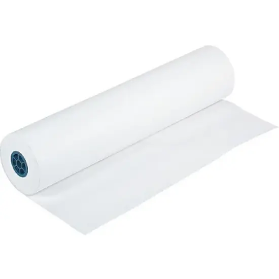 Pacon Kraft Paper Roll 36" x 1000' White (5636) P5636 image {1}