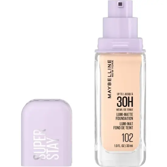 Maybelline Super Stay Up to 30HR Wear Lumi-Matte Liquid Foundation - 1 fl oz image {9}