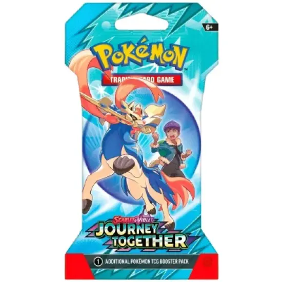 Pokemon Scarlet & Violet Journey Together Art Bundle (4 Sleeved Booster Packs) image {3}