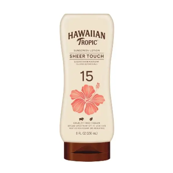 Hawaiian Tropic Sheer Touch Ultra Radiance Lotion Sunscreen - 8oz image {9}