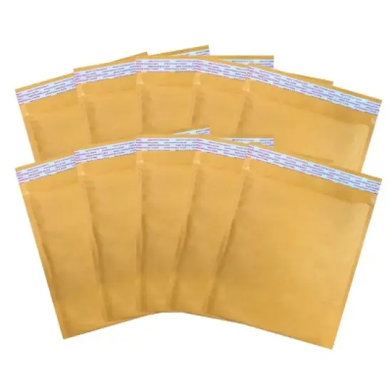 UOFFICE Pack of 25 Kraft Bubble Mailers 8.5" x 12" #2 Self-Seal Padded Envelopes image {5}