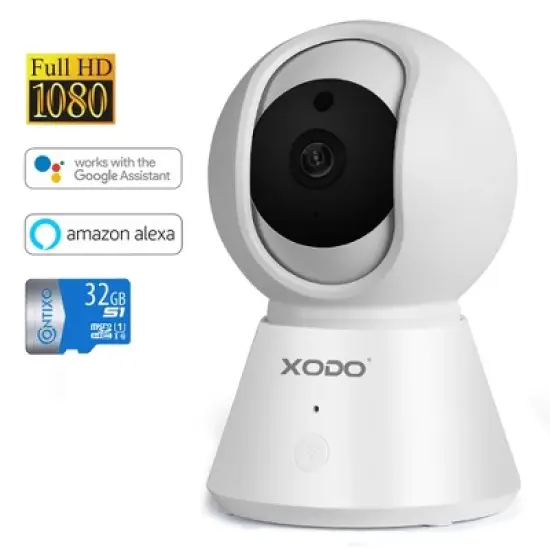 XODO E6 Wireless Wi-Fi Security Camera 1080P HD Baby Monitor image {3}