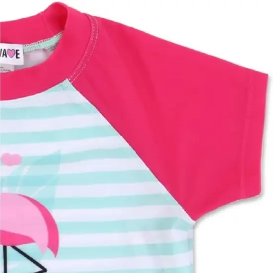 Trolls Kindi Kids JoJo Siwa Poppy Unicorn Girls One Piece Bathing Suit Bikini Top Rash Guard Skirt and Bottom 5 Swimsuit Set Toddler image {6}