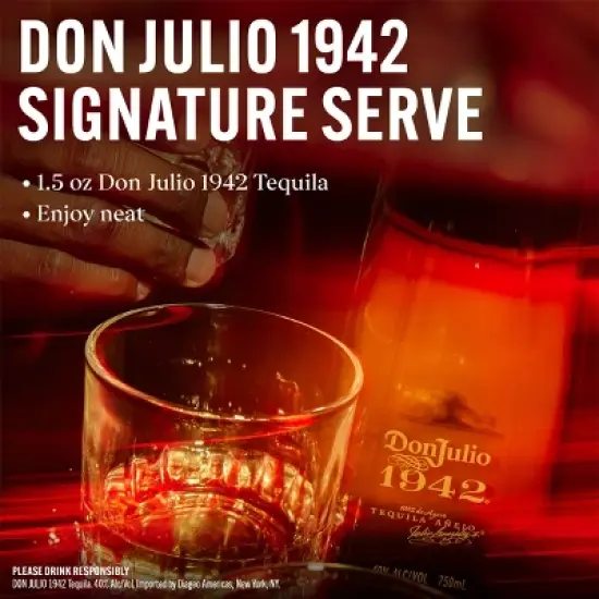 Don Julio 1942 Tequila - 750ml Bottle image {4}