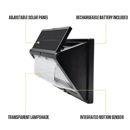 Westinghouse LED Solar Powered Motion-Activated Area Light, 4000 Lumens image {2}