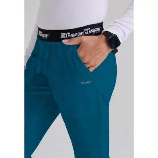 Grey's Anatomy by Barco Classic Women's Aubrey 3-Pocket Low-Rise Fit & Flare Leg Scrub Pant image {4}