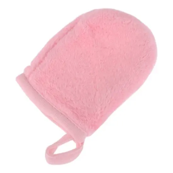 Unique Bargains Rectangular Glove Type Facial Sponges 3.94"x5.12" 1 Pc image {5}
