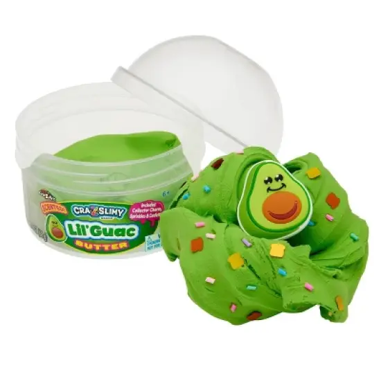 Cra-Z-Slimy Slime Dome Green Lil' Guac: Creativity Focused Slimes and Putties, 4 Pieces, 2.4 Oz image {6}