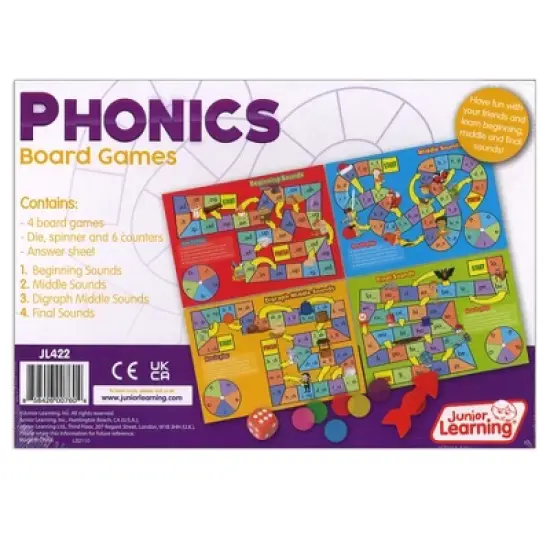 Junior Learning Phonics Board Games image {2}