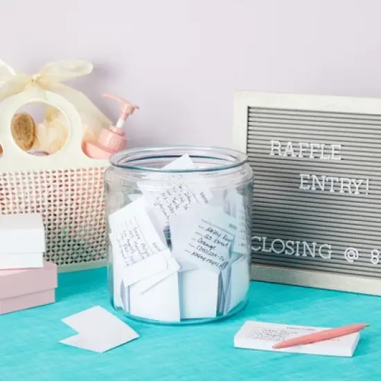 Juvale 2000 Raffle Ticket Sheets, Blank Entry Forms for Contests, School Events, White, 20 Pads image {1}