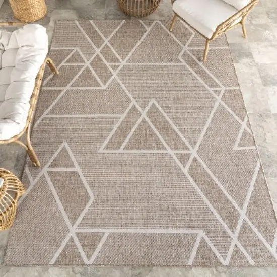 Nuloom Armida Geometric Indoor/Outdoor Area Rug image {1}