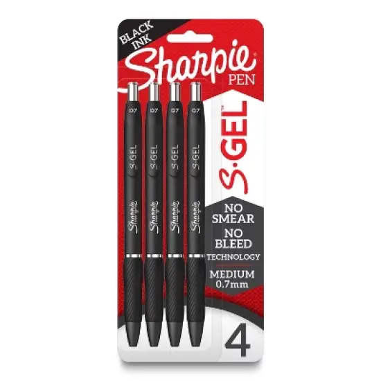 Sharpie Gel Pens S-Gel 0.7mm Black image {8}