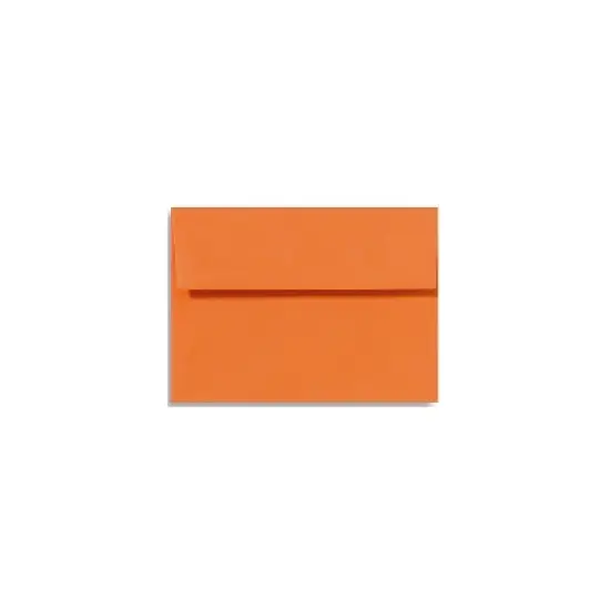 LUX A6 Invitation Envelopes (4 3/4 x 6 1/2) 500/Box Mandarin (EX4875-11-500) image {1}