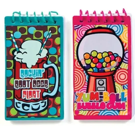 Fun & Functional! Scented Eraser Memo Pads with Covers (4 Pack) image {2}