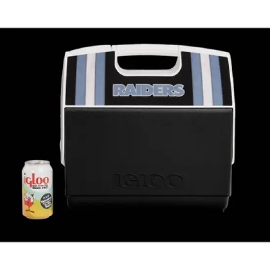 NFL Las Vegas Raiders Playmate Elite 16qt Cooler - Black image {10}