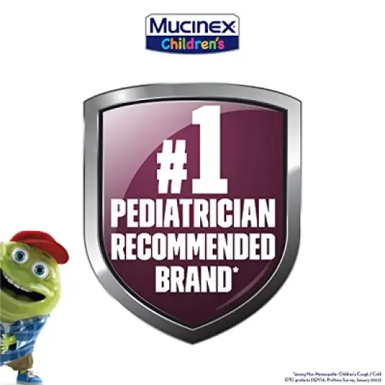Mucinex Children's Liquid - Stuffy Nose & Cold Mixed Berry 4 oz image {1}