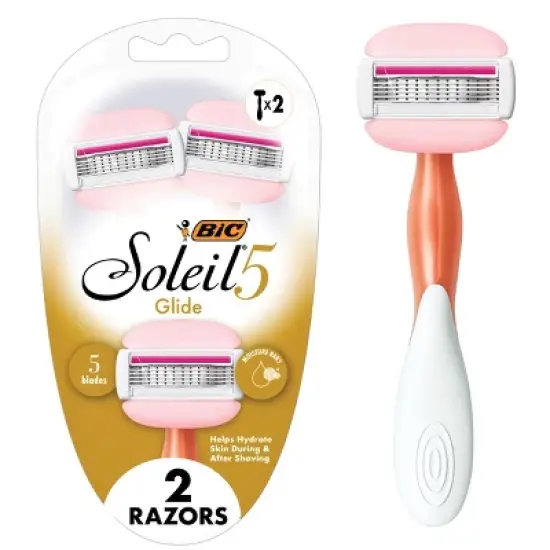 BiC Soleil 5 Glide Women's Disposable 5-Blade Razors - 2ct image {11}