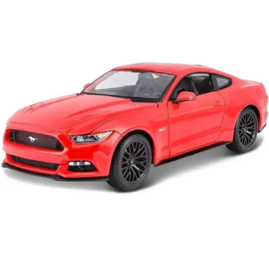 2015 Ford Mustang GT 5.0 Red 1/18 Diecast Model Car by Maisto image {1}